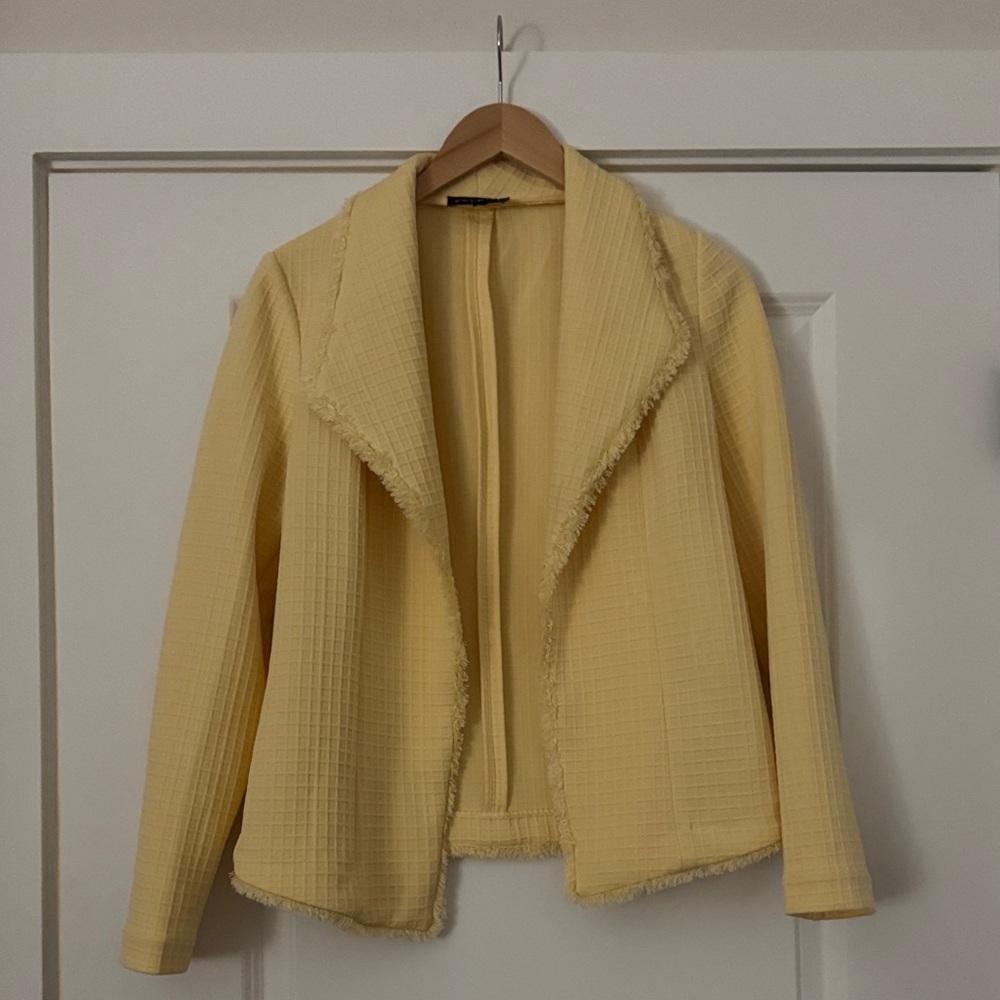 Premise Light Yellow Women's Blazer